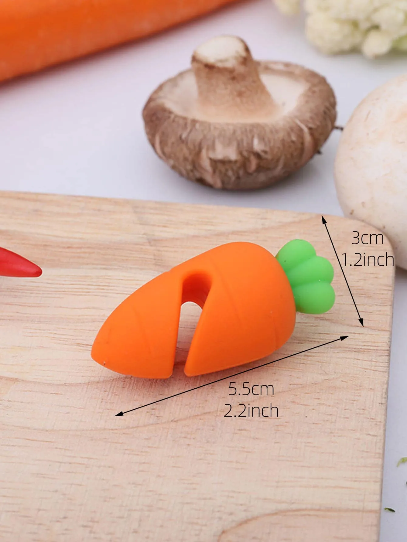 1pc Carrot Shaped Anti-overflowing Tool