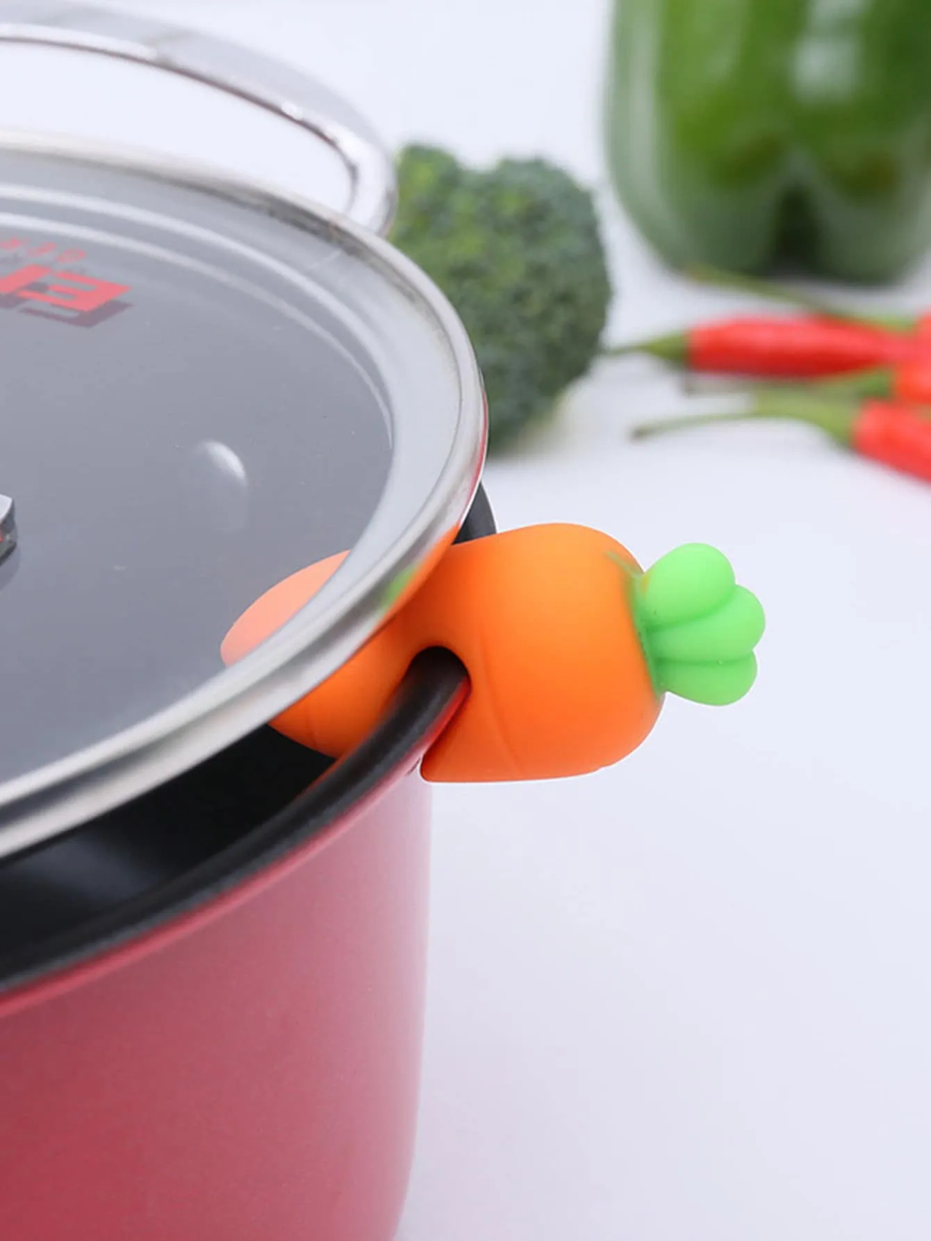 1pc Carrot Shaped Anti-overflowing Tool