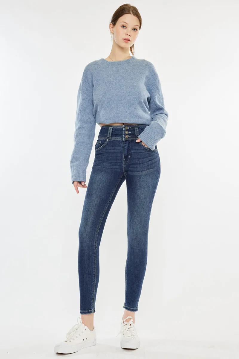 Alexandria High Rise Super Skinny Jeans