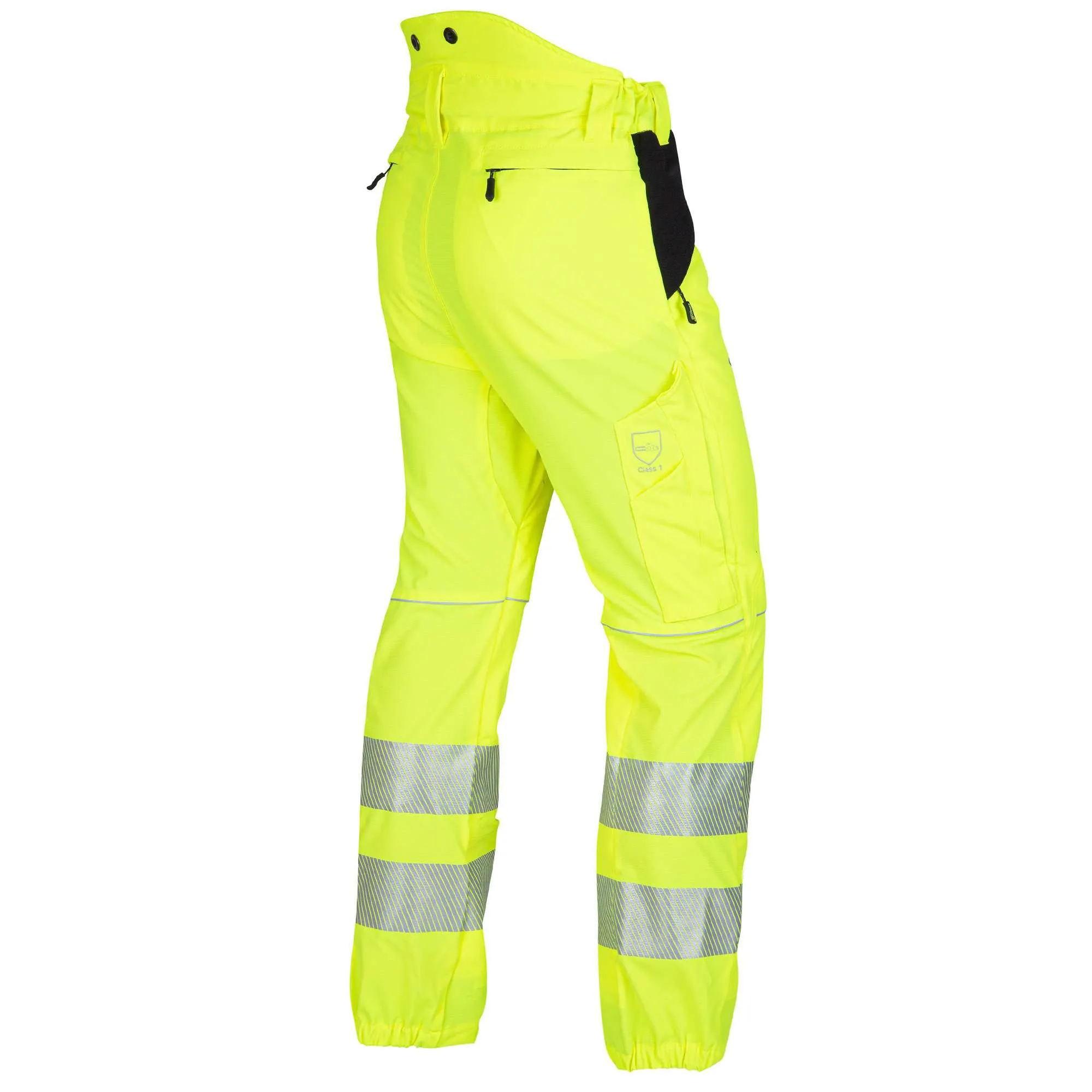 ATHV4010 Breatheflex Chainsaw Pants Design A Class 1 - Hi-Viz Yellow