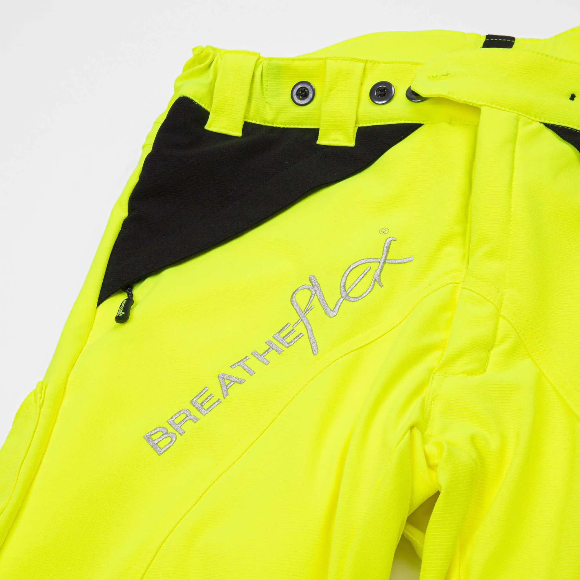 ATHV4010 Breatheflex Chainsaw Pants Design A Class 1 - Hi-Viz Yellow