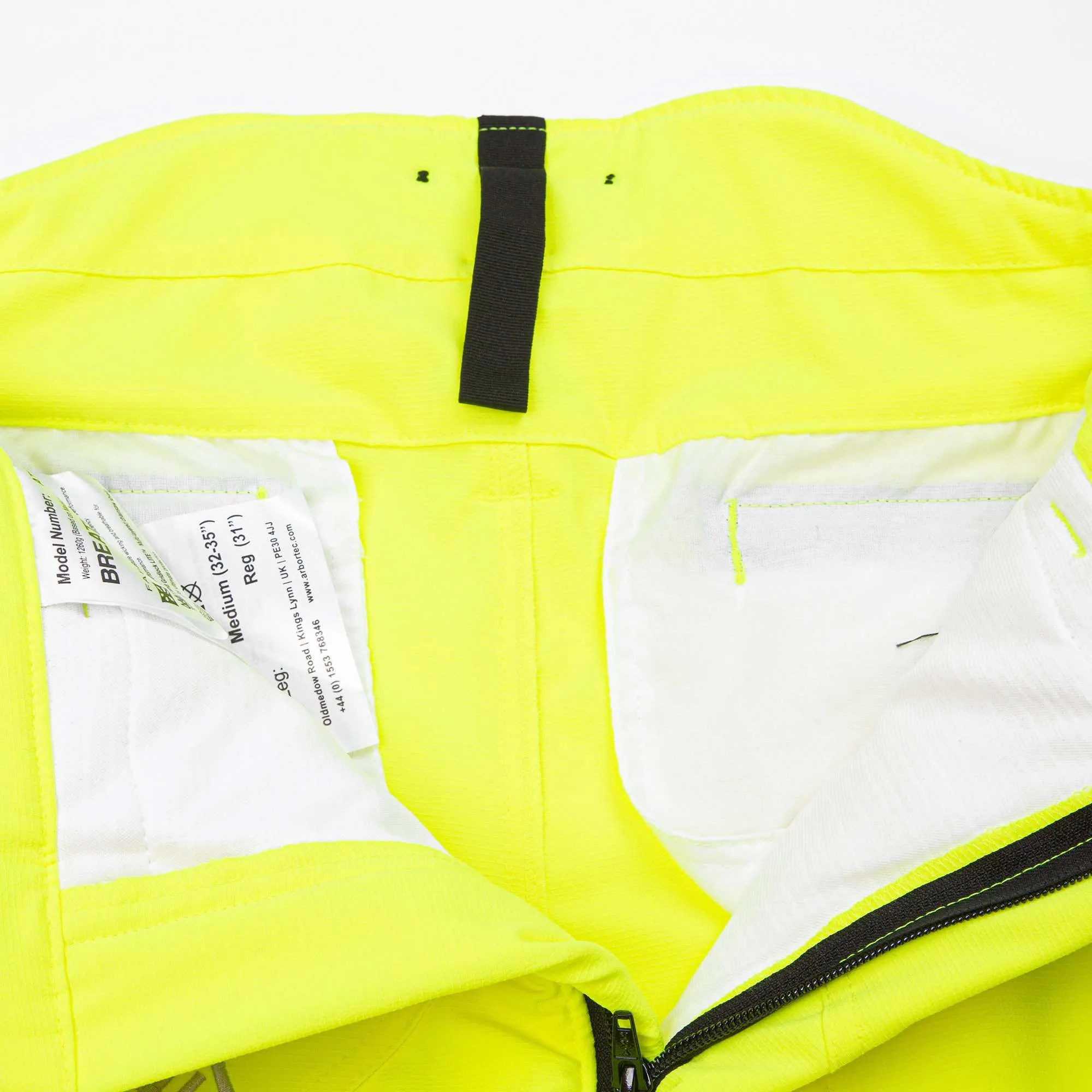 ATHV4010 Breatheflex Chainsaw Pants Design A Class 1 - Hi-Viz Yellow