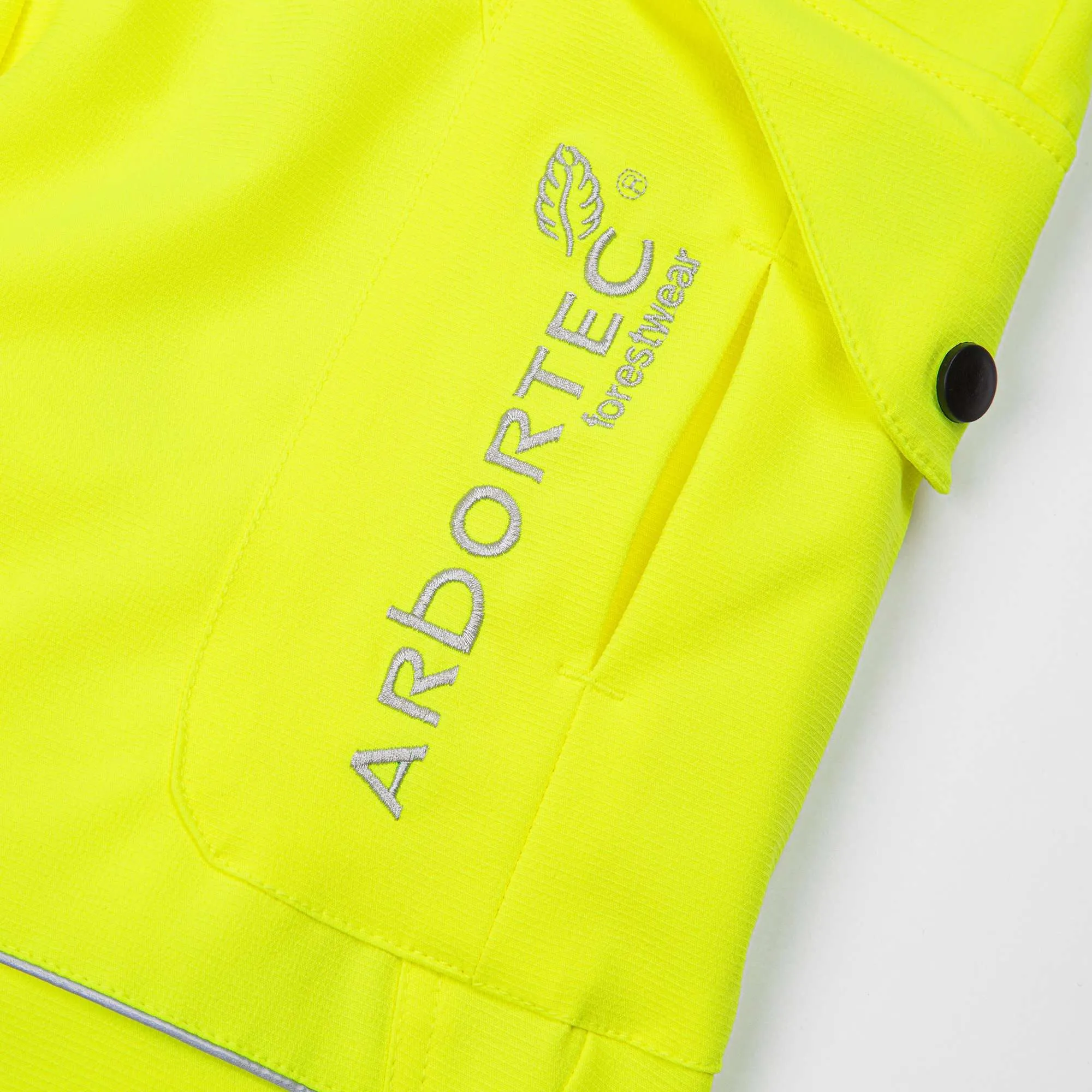 ATHV4010 Breatheflex Chainsaw Pants Design A Class 1 - Hi-Viz Yellow