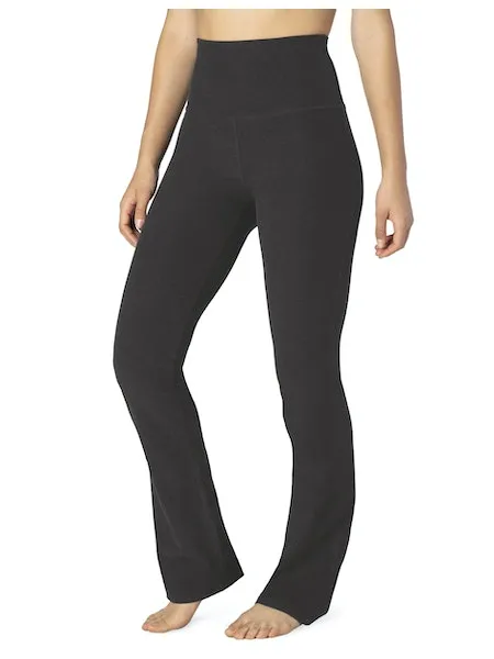 Beyond Yoga High Rise Spacedye Practice Pants in Darkest Night