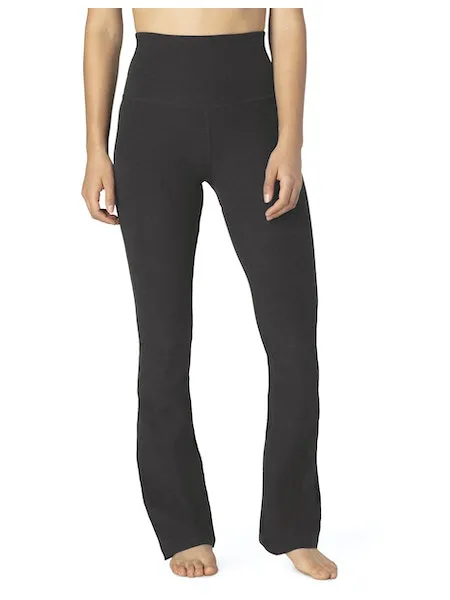 Beyond Yoga High Rise Spacedye Practice Pants in Darkest Night