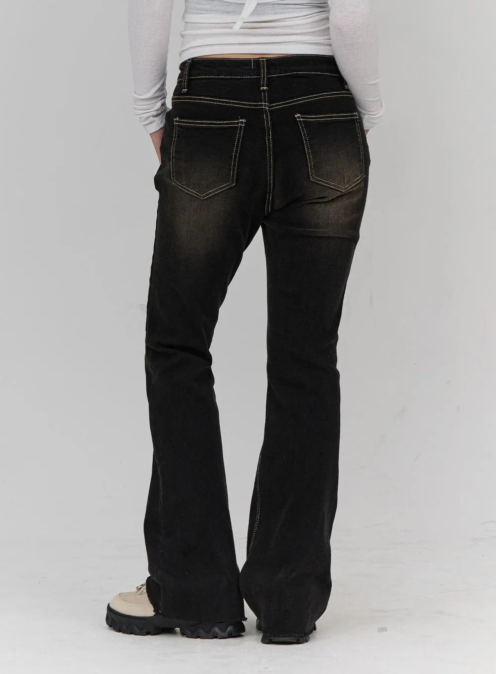 Bootcut Denim Pants CN18