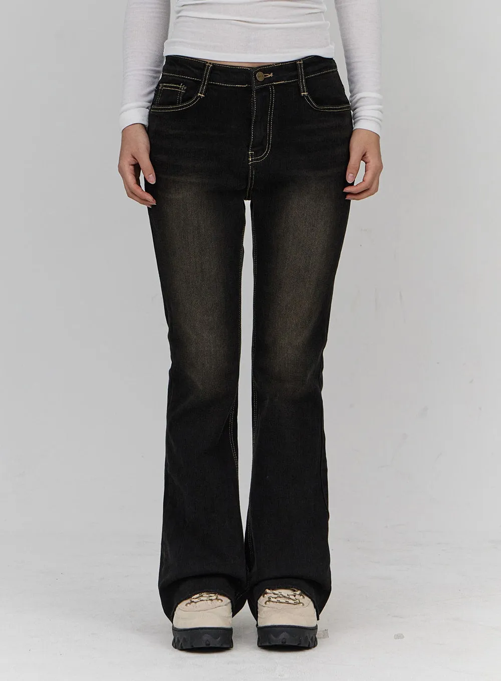 Bootcut Denim Pants CN18