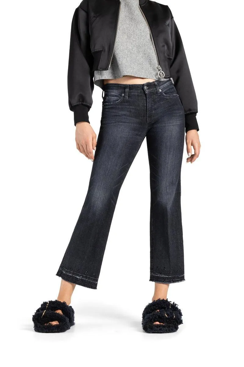 Cambio Francesca Hem Detail Pants