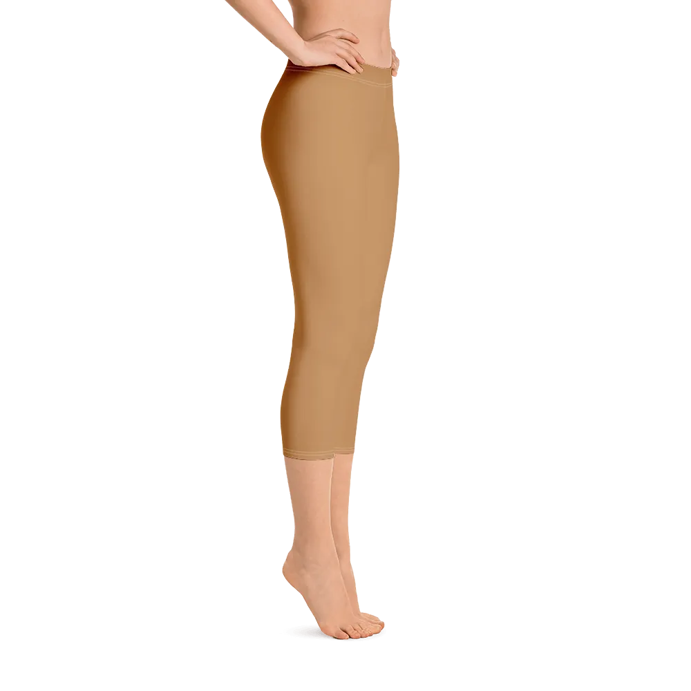 Caramel Capri Leggings