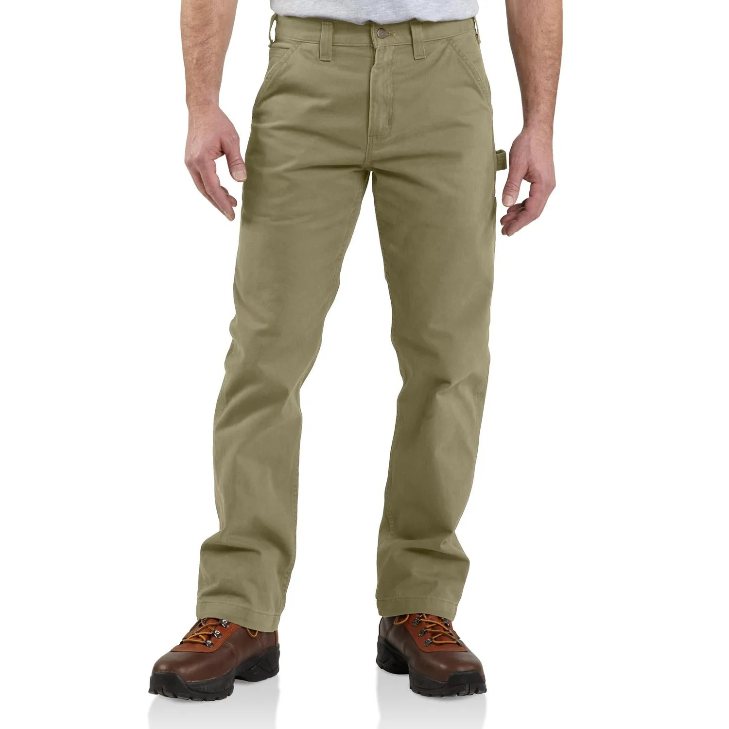 Carhartt Men's Washed Twill Dungaree_Dark Khaki