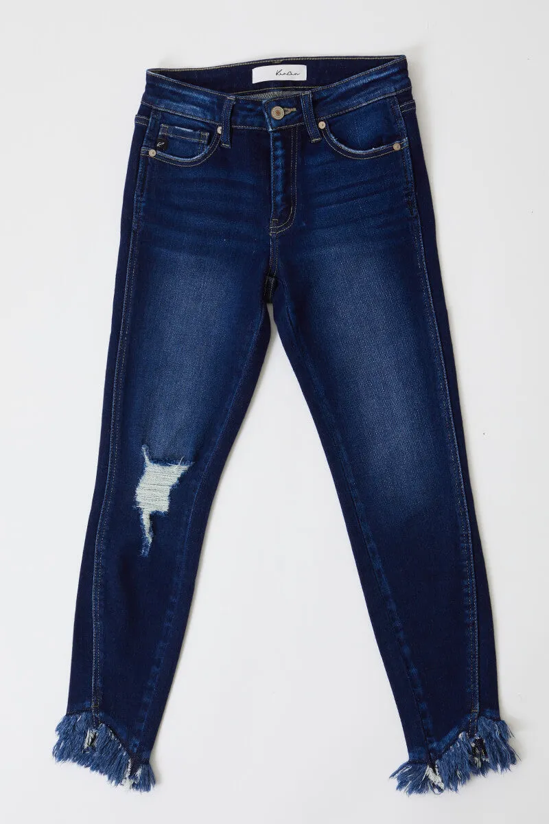 Cheryl Mid Rise Ankle Skinny Jeans