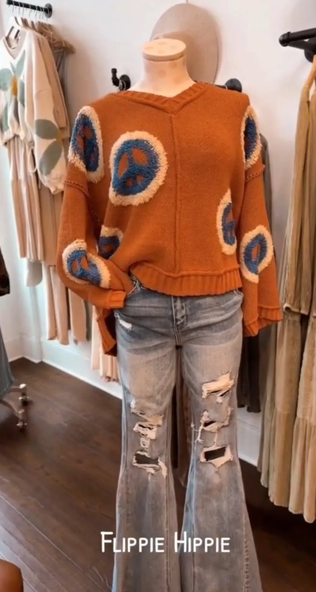 Circle of Peace Sweater