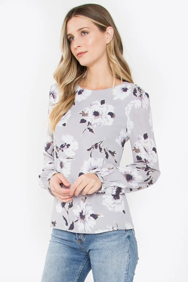 Dana Floral Top