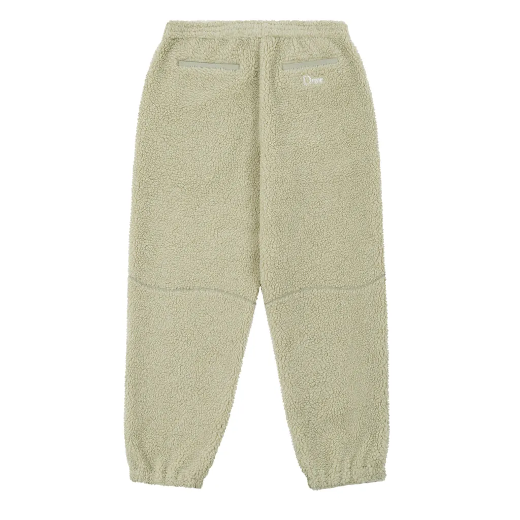 DIME SHERPA DENIM PANTS - MIST GREEN