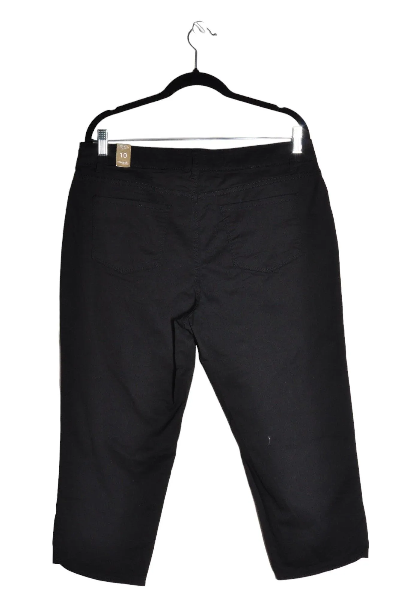 DKR & CO. Women Capri Pants Regular fit in Black - 10