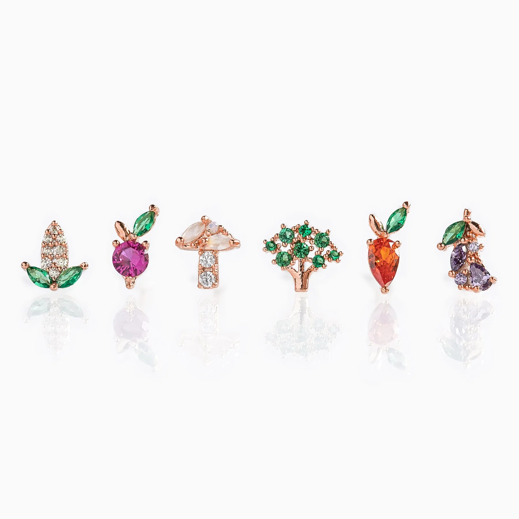 Farmers Market Veggie Stud Set