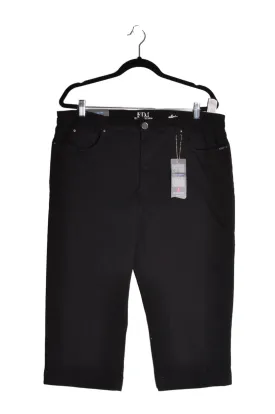 FDJ Women Capri Pants Regular fit in Black - 18