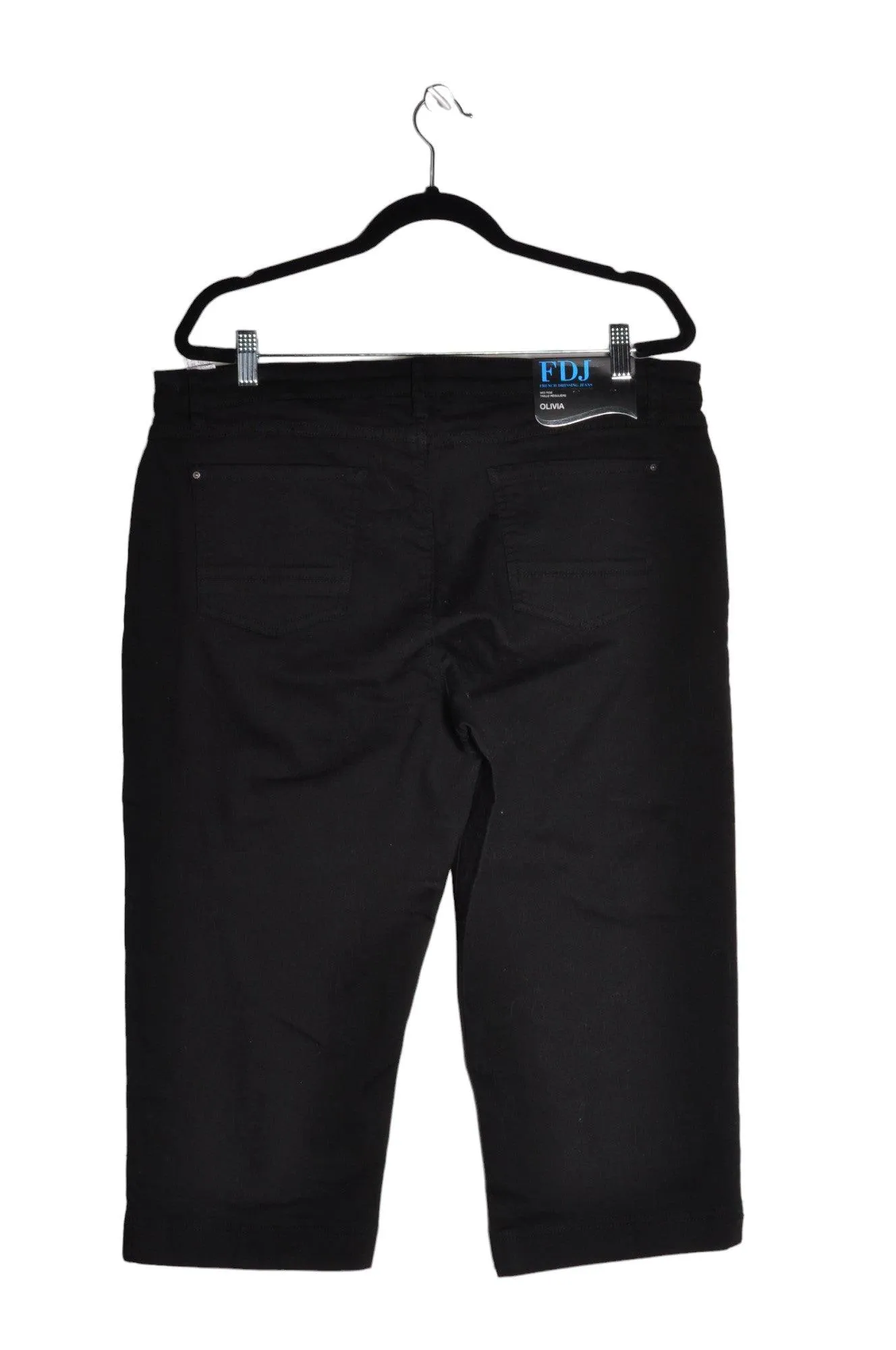 FDJ Women Capri Pants Regular fit in Black - 18