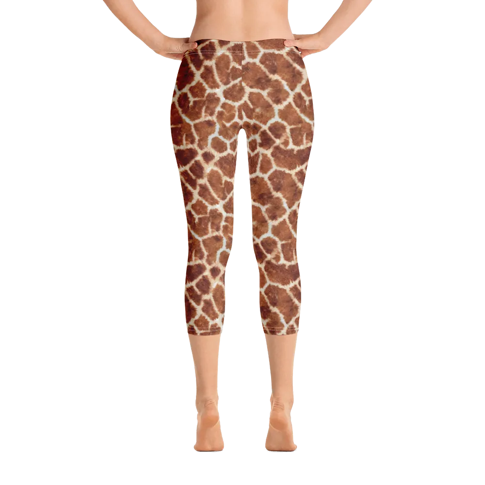 Giraffe Capri Leggings