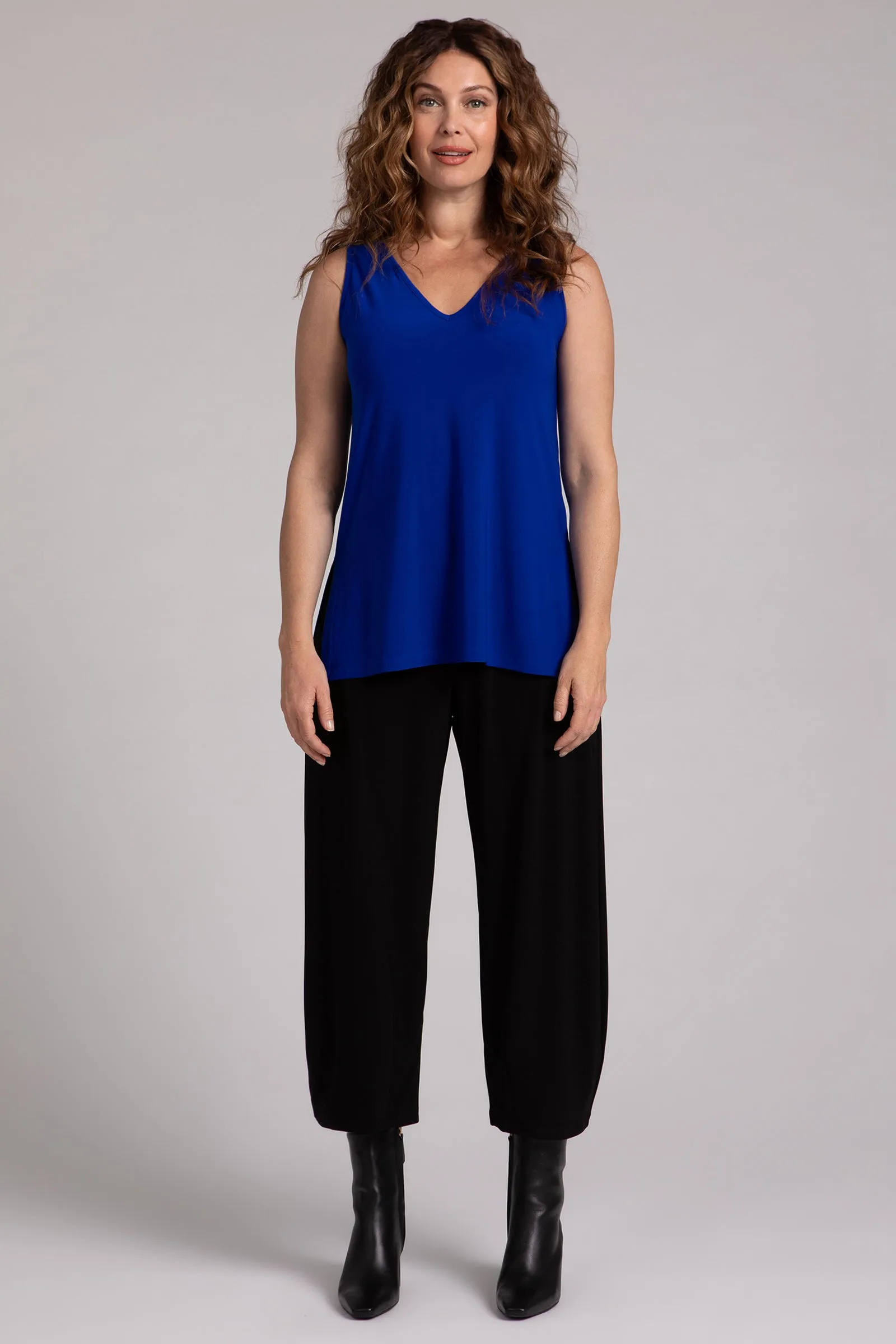 Go To V-Neck Tank Relax | Lapis
