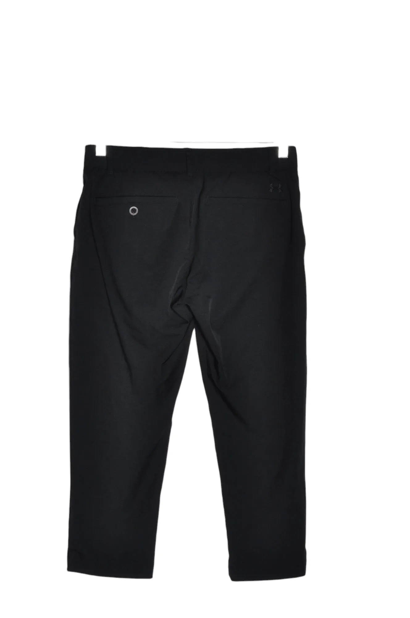 H&M Women Capri Pants Regular fit in Black - 4