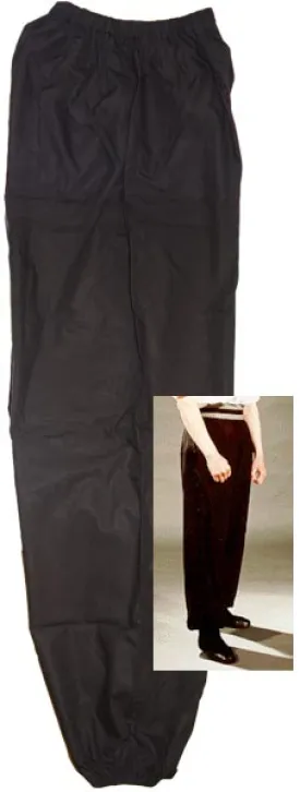 Kids Kung Fu Pants - Black