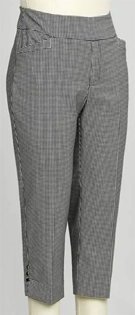 L Hamrick Check It Out Gingham Cap Pants – Classic Charm with a Modern Twist