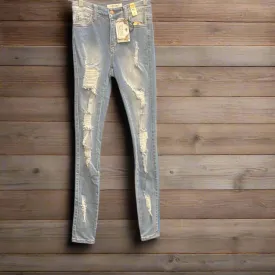 Medium Stone Distressed Jeans MP1838