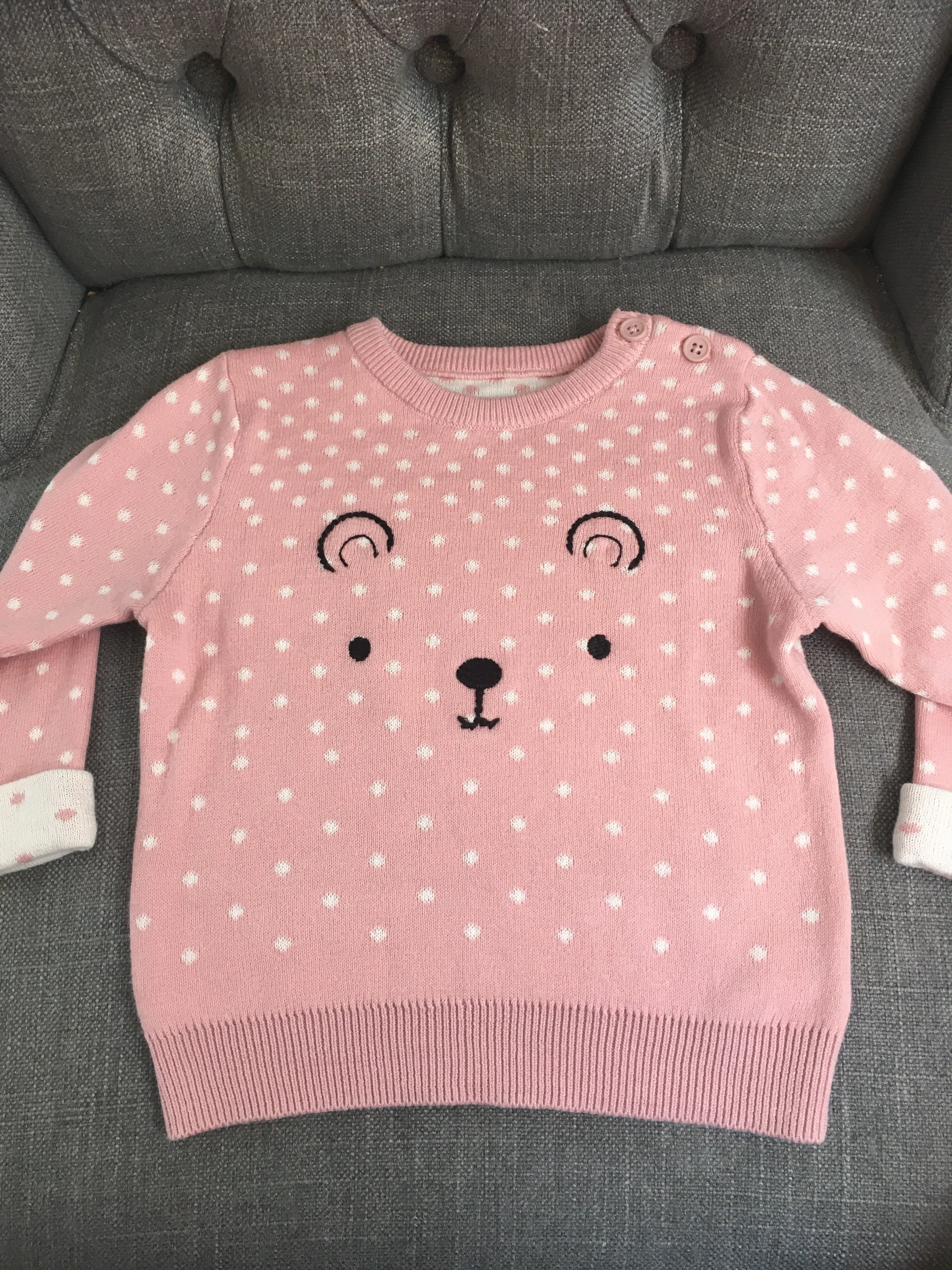 Nutmeg - Dusty Pink Knitted Set
