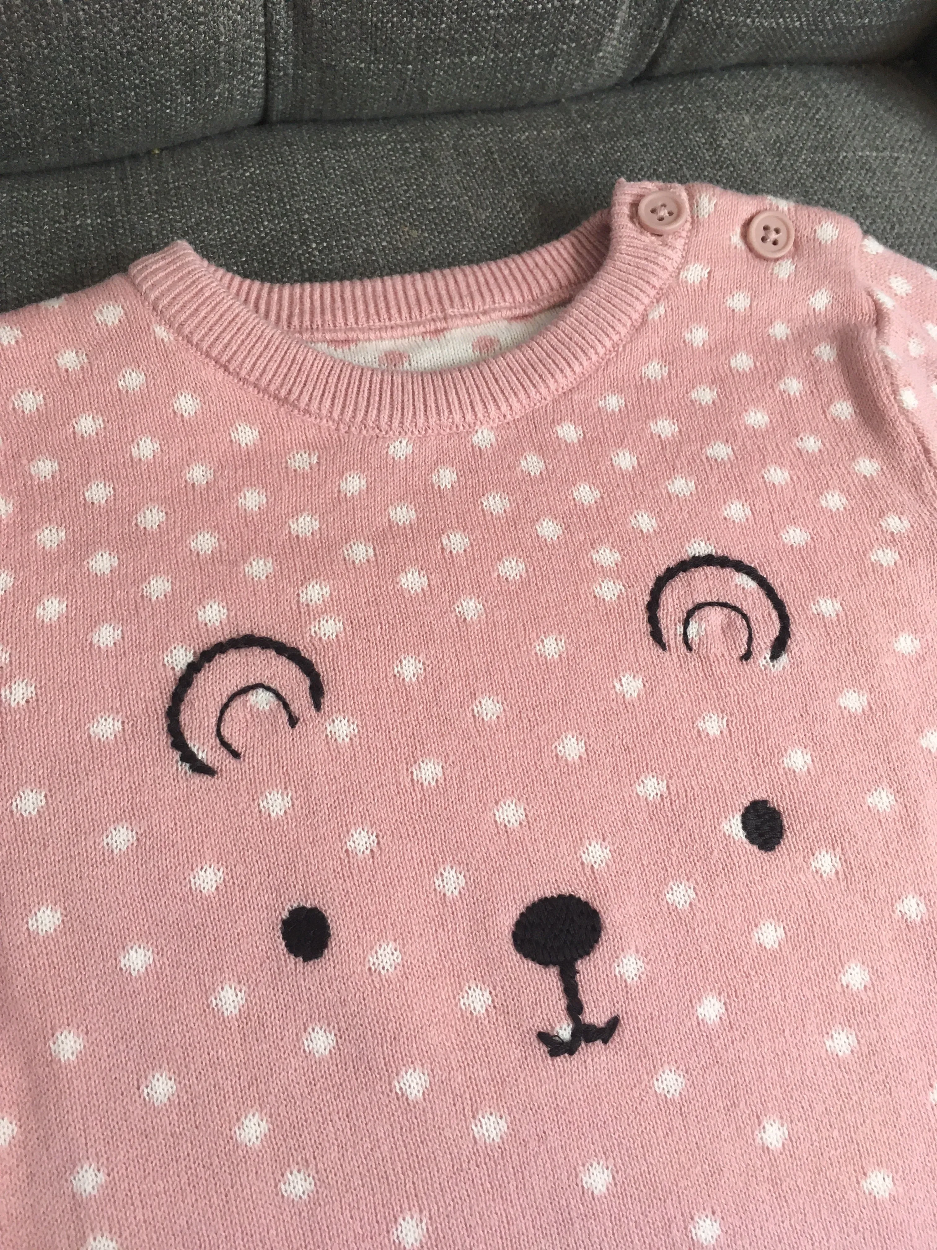 Nutmeg - Dusty Pink Knitted Set