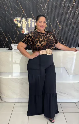 Plus black palazzo