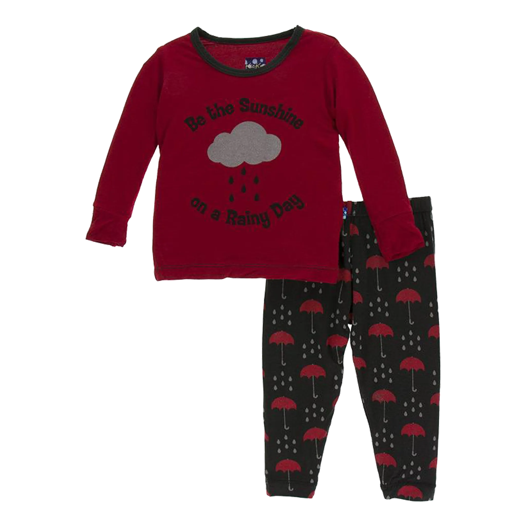 Print Long Sleeve Pajama