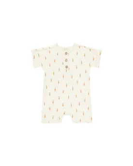 Quincy Mae Short Sleeve One Piece Carrot