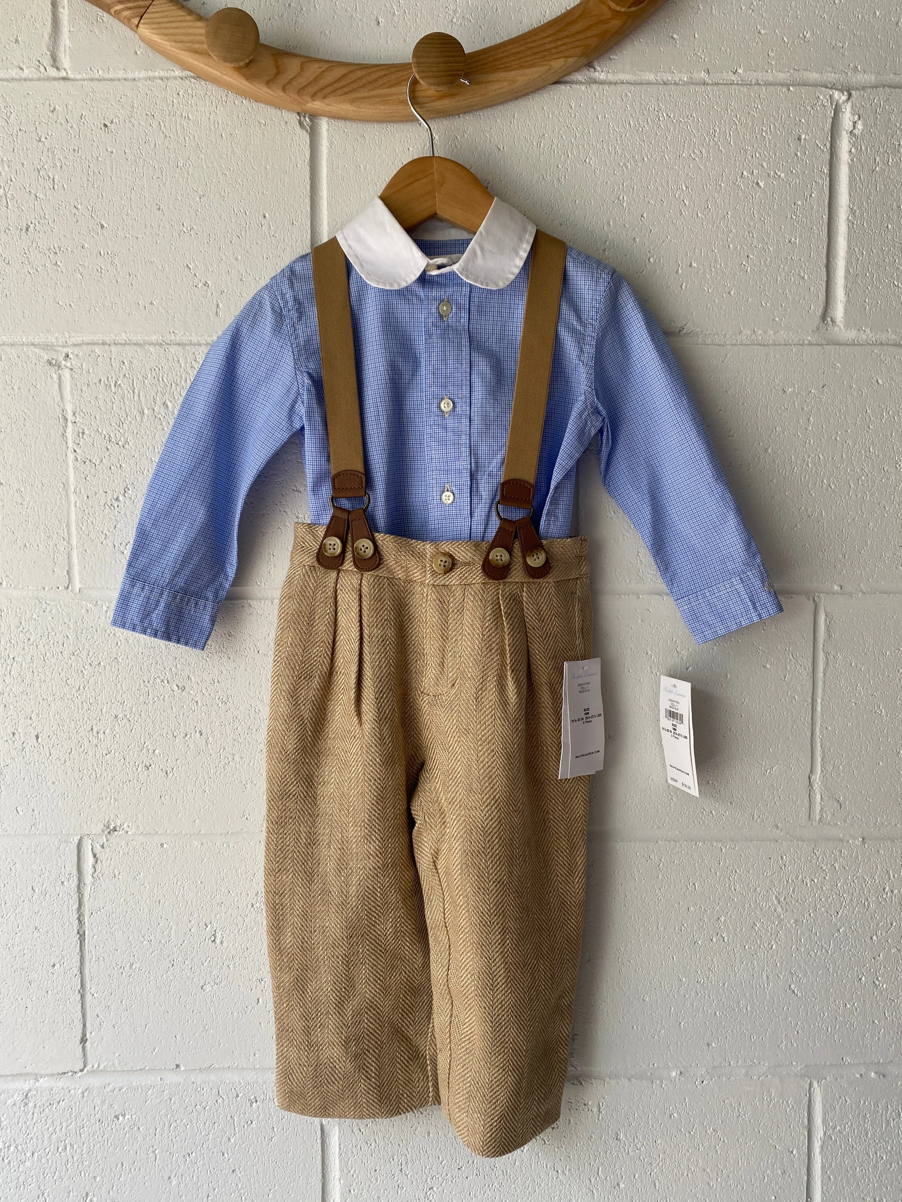 Ralph Lauren 2 Piece Outfit, 18 months