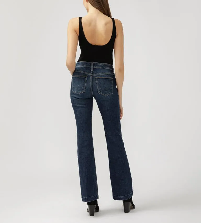 Silver Jeans Ladies Indigo Suki Bootcut Mid Rise Curvy Fit