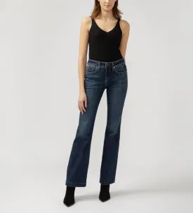 Silver Jeans Ladies Indigo Suki Bootcut Mid Rise Curvy Fit