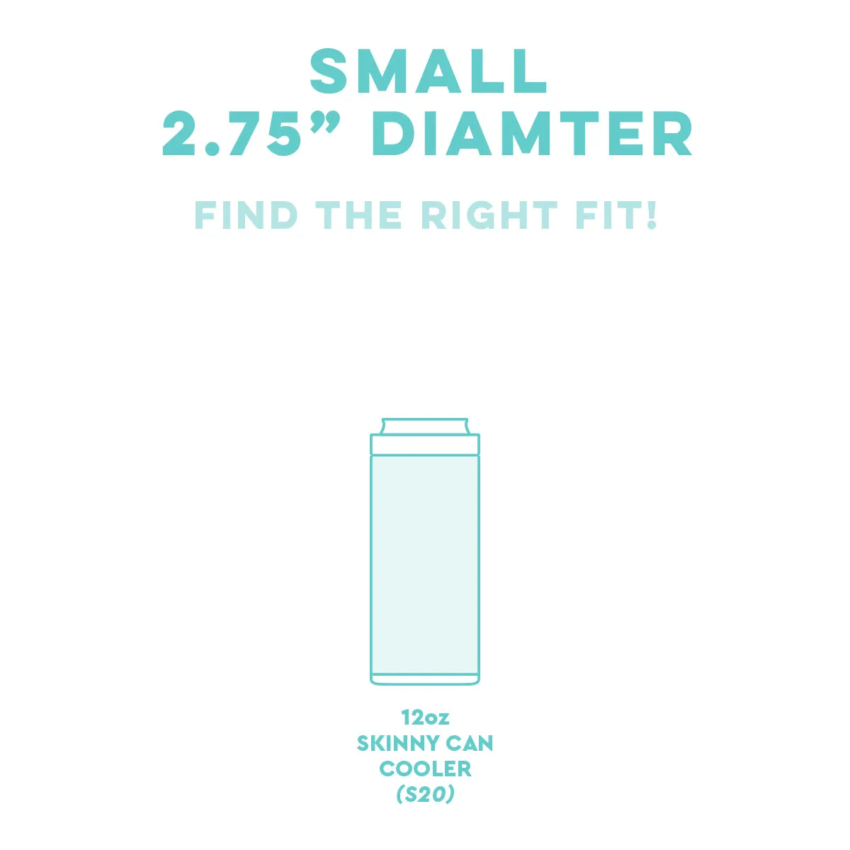 SLIDER {Skinny Can} Lid - Clear {SWIG}