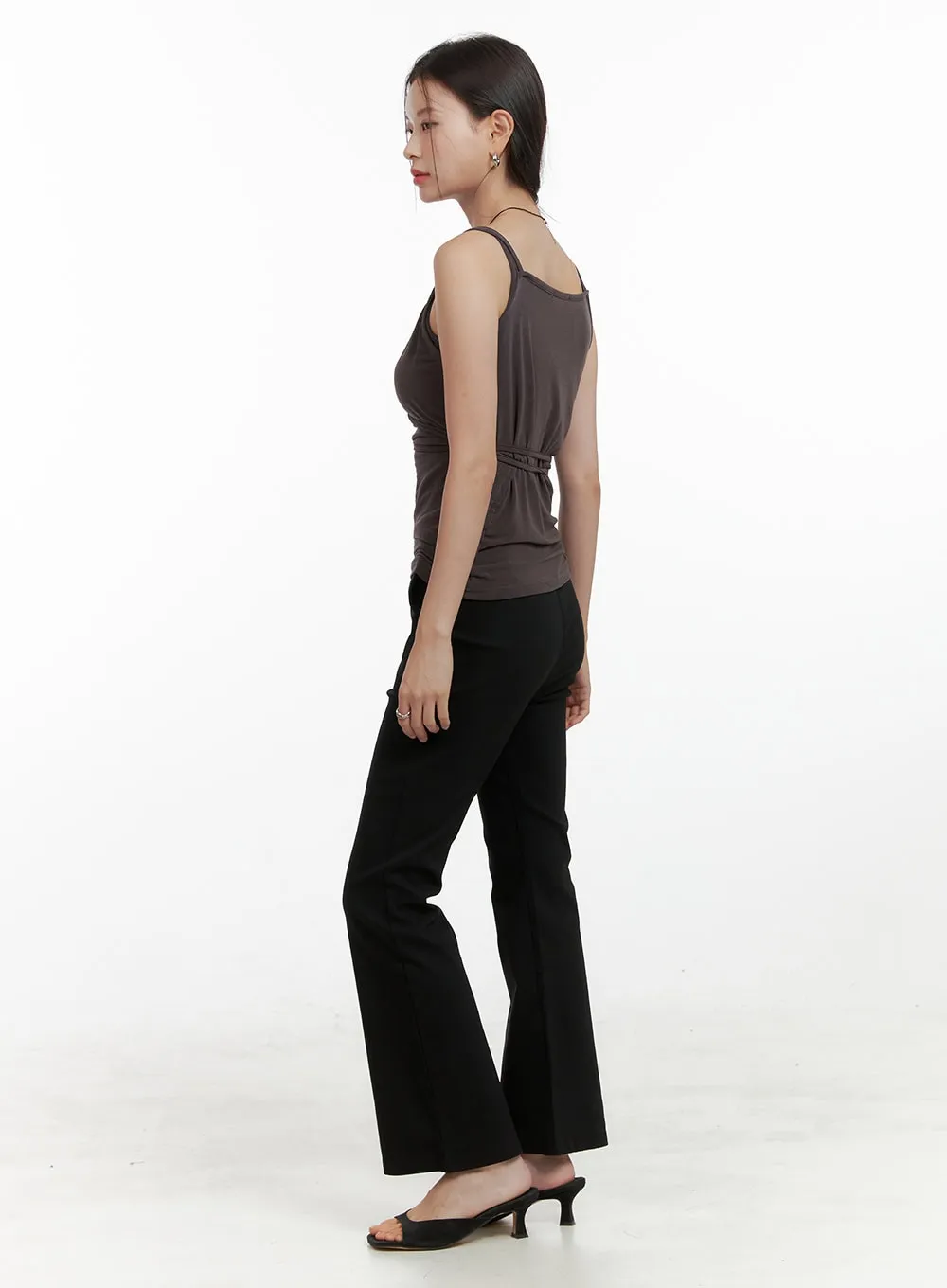 Slim Bootcut Basic Pants OL411