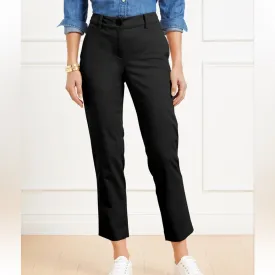 Talbots Signature Crop Elegant Black Ankle Pants