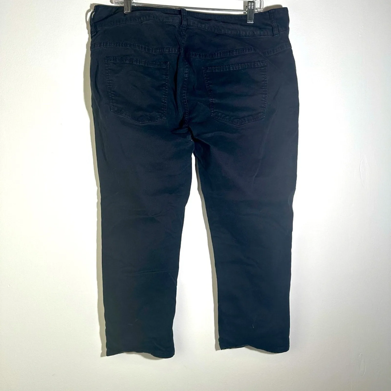 Talbots Signature Crop Elegant Black Ankle Pants